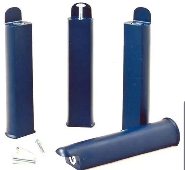 Pieds de cadre à lattes