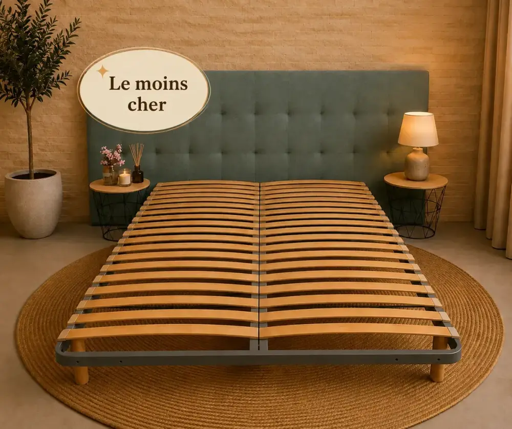 Sommier à lattes reconditionné C'écologique